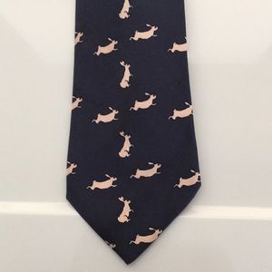 Hermes silk tie